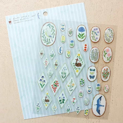 Cozyca Products - Pegatinas Midori Asano - Birds Song