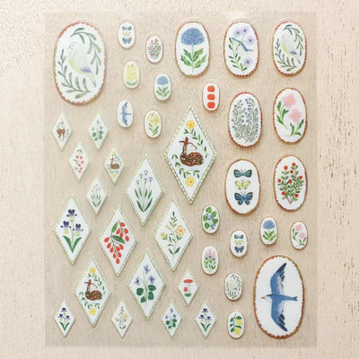 Cozyca Products - Pegatinas Midori Asano - Birds Song