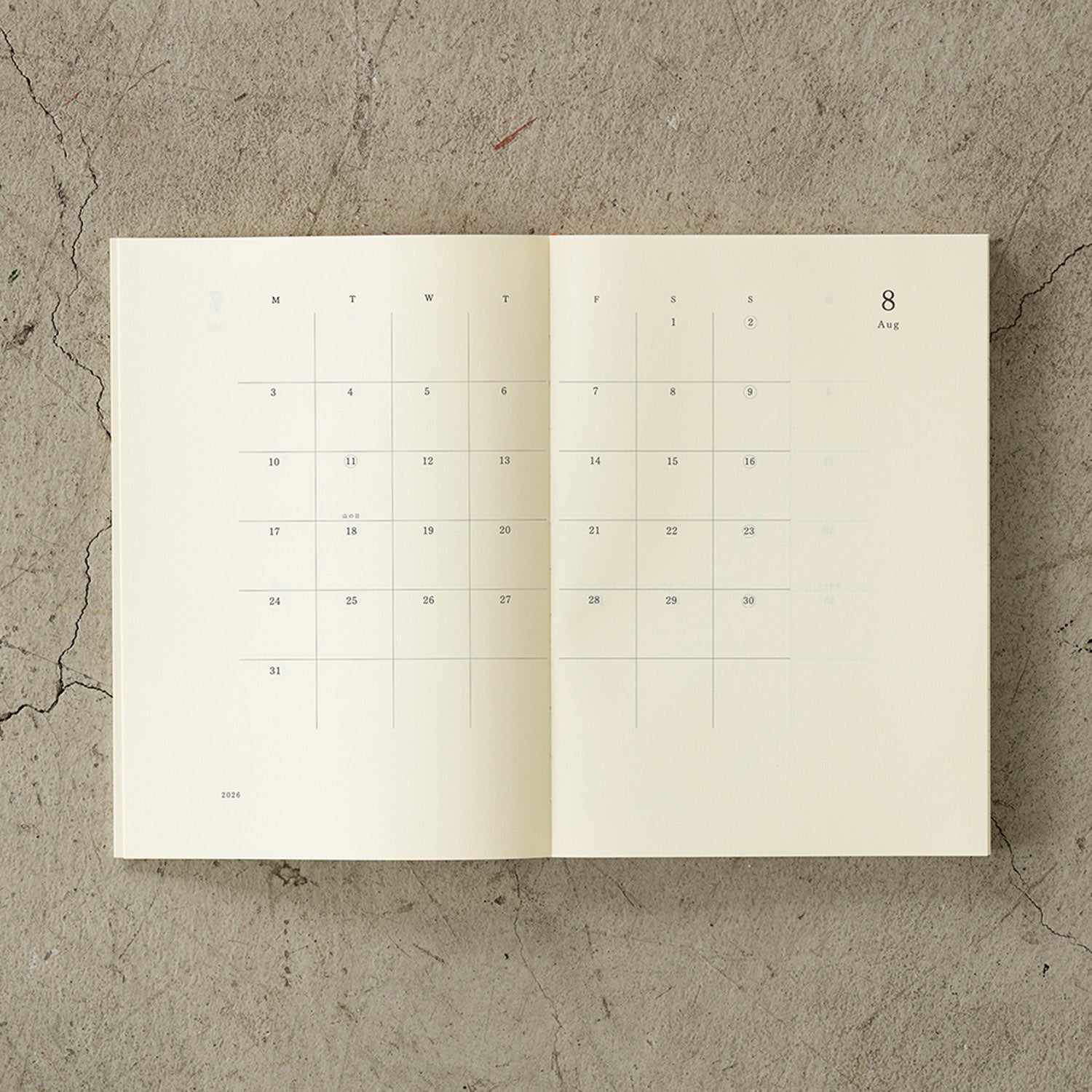 MD PAPER - Agenda Semanal 2026 - A5