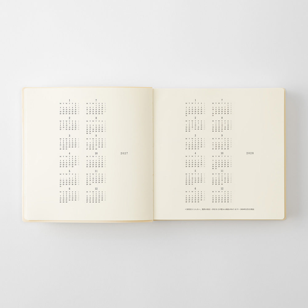 MD PRODUCT - Agenda Diaria 2027 - A5 SQUARE - 1Day 1Page