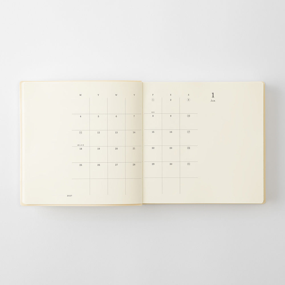 MD PRODUCT - Agenda Diaria 2027 - A5 SQUARE - 1Day 1Page