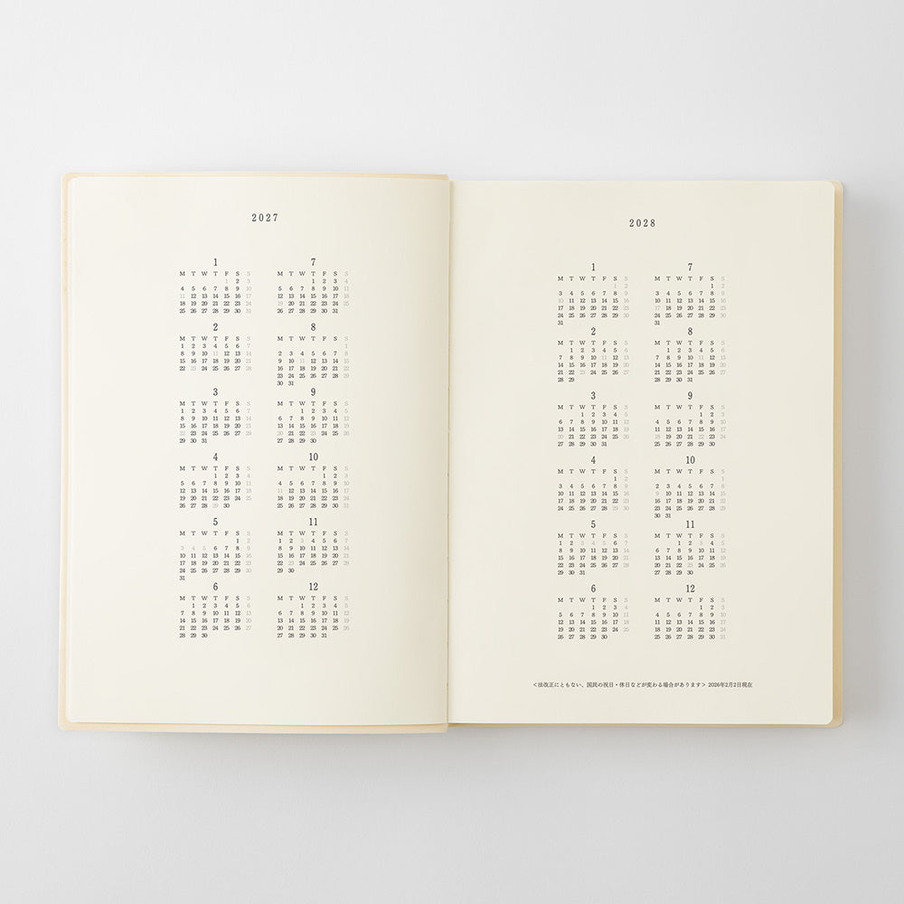 MD PRODUCT - Agenda Diaria 2027 - A5 - 1Day 1Page
