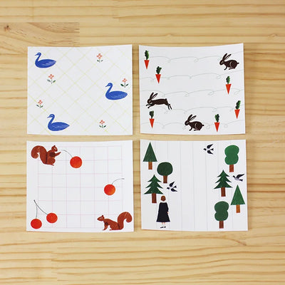 Cozyca Products - Bloc de Notas Cuadradas - Favorite