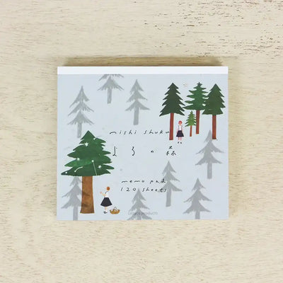 Cozyca Products - Bloc de Notas Cuadradas - Yoru no Mori