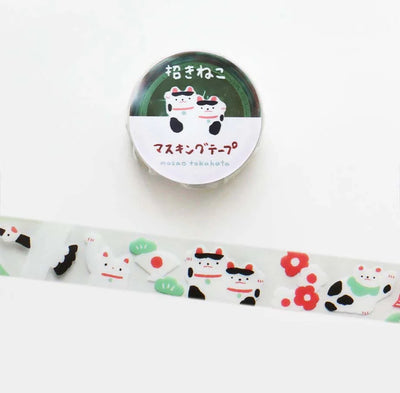 Cozyca Products - Washi Tape Transparente - Invitation Cat