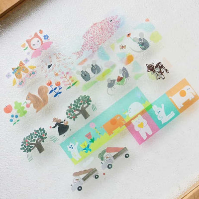 Cozyca Products - Washi Tape Transparente - Cat Cat