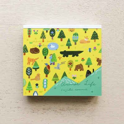 Cozyca Products - Bloc de Notas Cuadradas - Animal Life