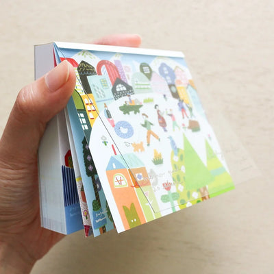 Cozyca Products - Bloc de Notas Cuadradas - City Life