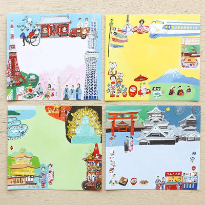 Cozyca Products - Bloc de Notas Cuadradas - Japan