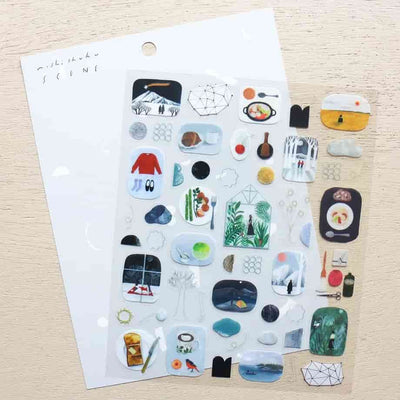 Cozyca Products - Pegatinas Nishi Shuku - Scene