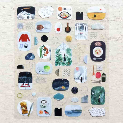 Cozyca Products - Pegatinas Nishi Shuku - Scene