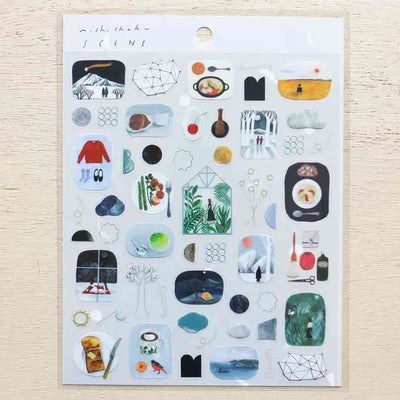 Cozyca Products - Pegatinas Nishi Shuku - Scene