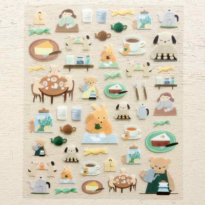 Cozyca Products - Pegatinas Mariko Fukuoka - Tea Time