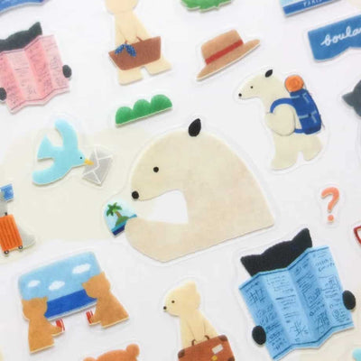 Cozyca Products - Pegatinas Mariko Fukuoka - Let's Go on a Trip