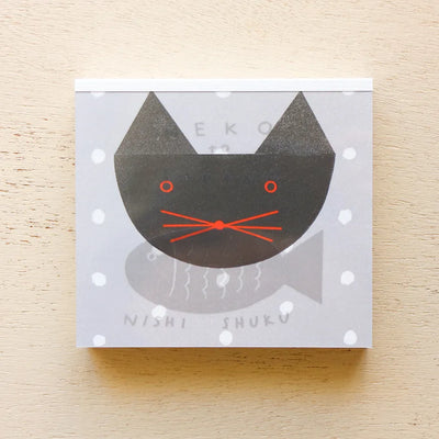 Cozyca Products - Bloc de Notas Cuadradas - Neko to Sakana