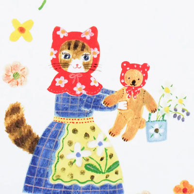 Cozyca Products - Bloc de Notas Cuadradas - Little Fluffy Friends