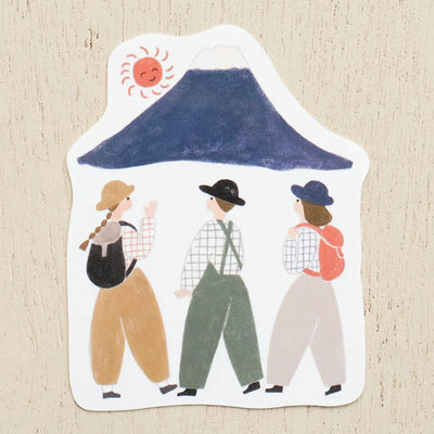 Cozyca Products - Pegatina Necktie - Vista del Mt Fuji