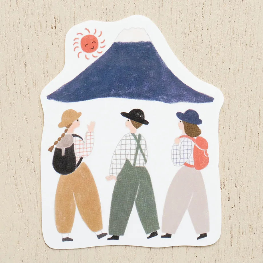 Cozyca Products - Pegatina Necktie - Vista del Mt Fuji