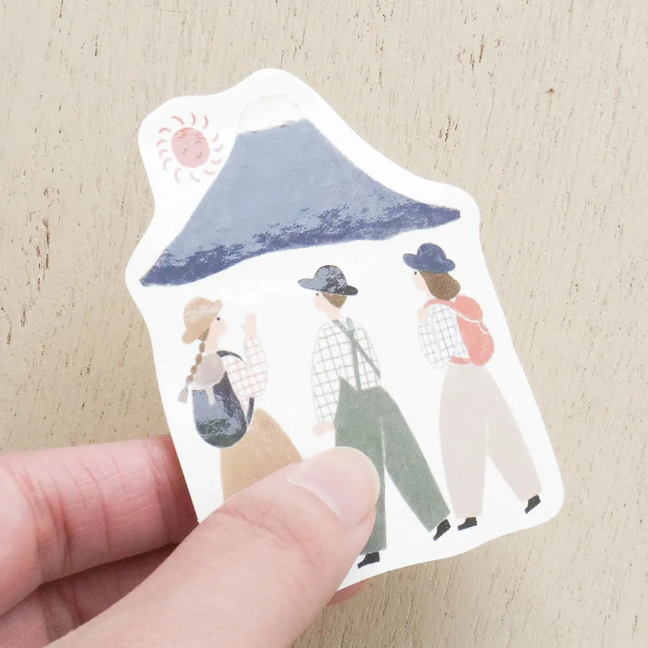 Cozyca Products - Pegatina Necktie - Vista del Mt Fuji