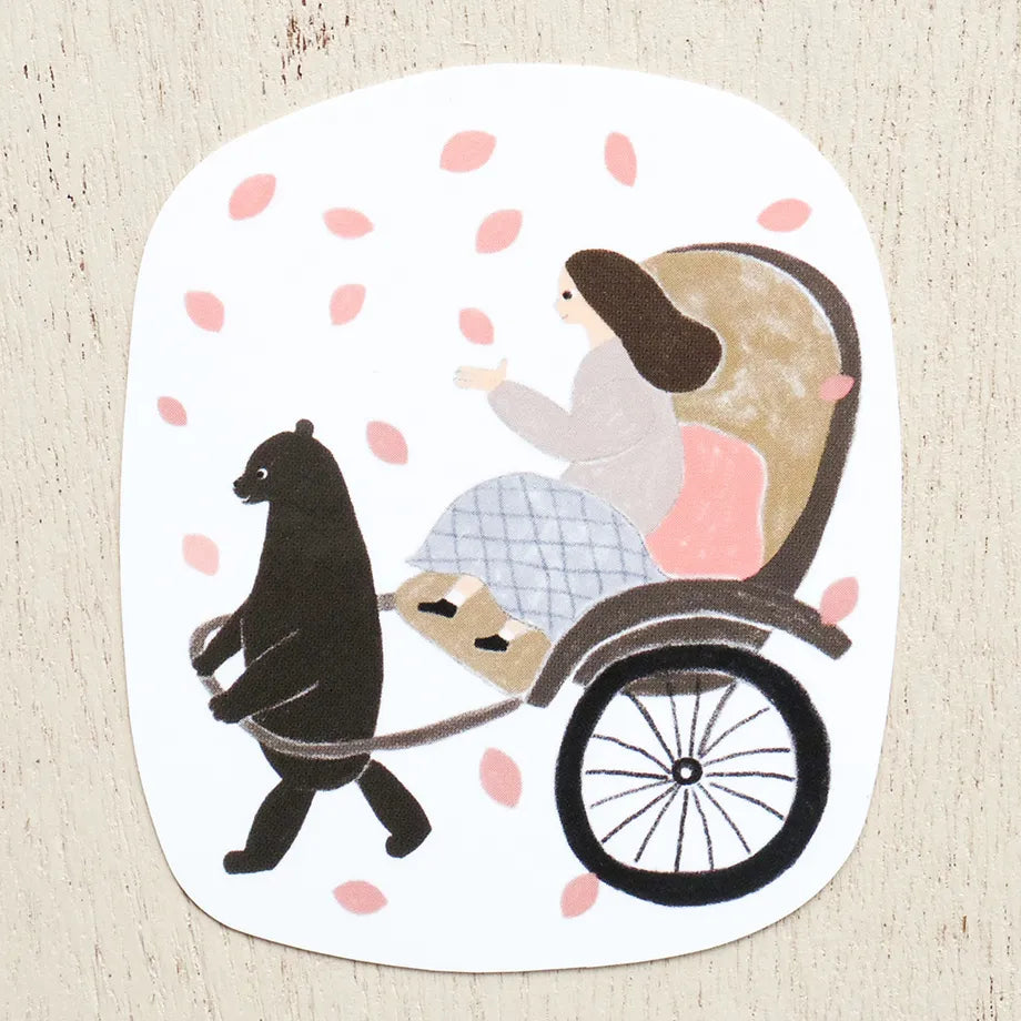 Cozyca Products - Pegatina Necktie - Sakura Fuwari