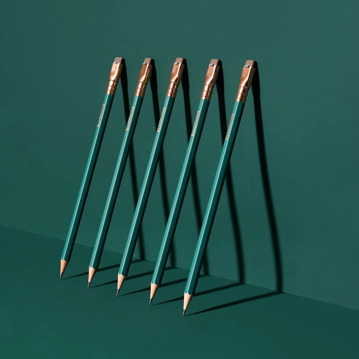 Blackwing Matte Green – Caja 12 uds Lápiz – Grafito Suave (4B)