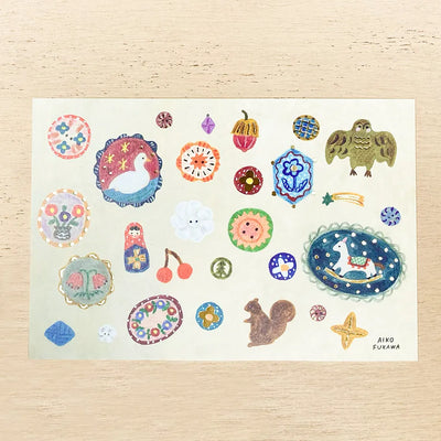 Cozyca Products - Postal - Brooch