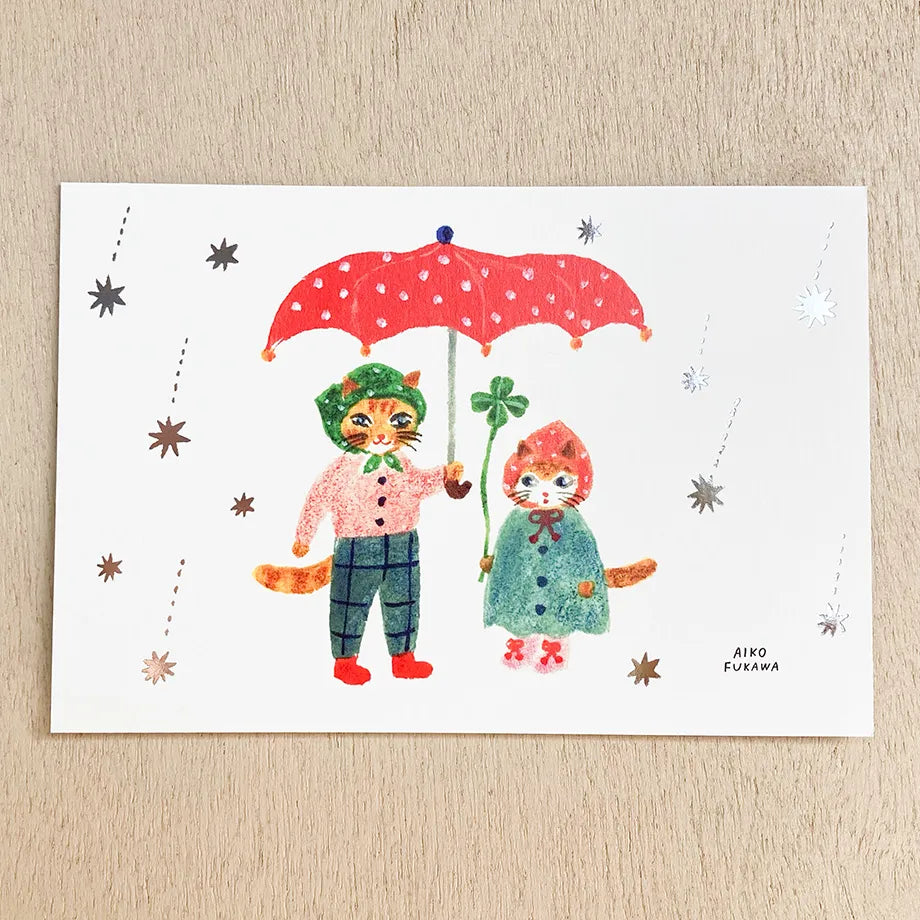 Cozyca Products - Postal - Raindrops