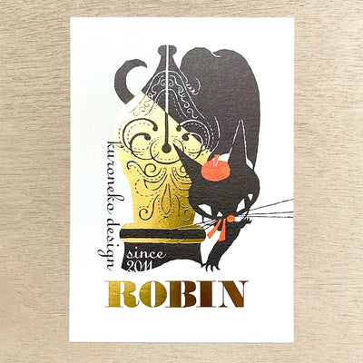 Cozyca Products - Postal - Pen - Black Cat Design