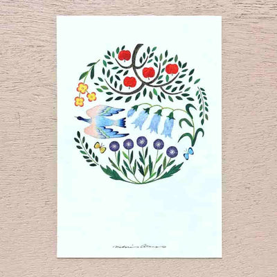 Cozyca Products - Bloc de 10 Postales - Birds