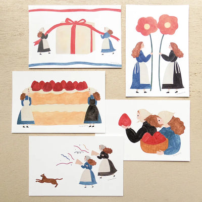 Cozyca Products - Bloc de 10 Postales - Tomorrow is someone's Birthday