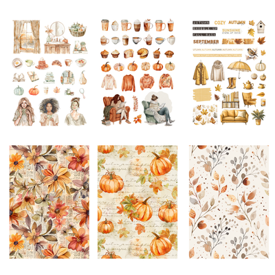 Penpaling Paula - Otoño - Libro de Pegatinas