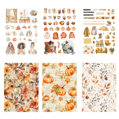 Penpaling Paula - Otoño - Libro de Pegatinas