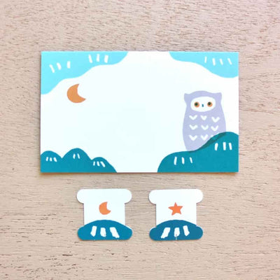 Cozyca Products - Tarjeta-Móvil Masao Takahata - Owl Forest