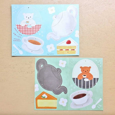 Cozyca Products - Tarjeta-Móvil Mariko Fukuoka - Let's Make Tea