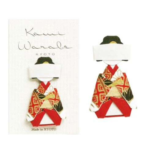 Hyogensha - Imán de Muñeca de Papel Japonesa - Kami Warabe - HANAYOME