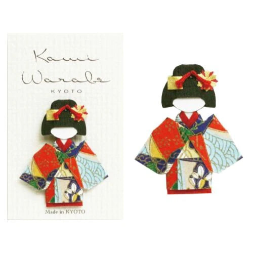 Hyogensha - Imán de Muñeca de Papel Japonesa - Kami Warabe - MAIKO