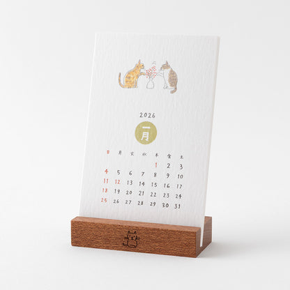 Midori - Calendario 2026 - Cat - Stand Calendar