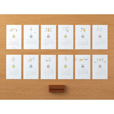 Midori - Calendario 2026 - Cat - Stand Calendar