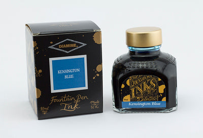 Diamine - Tintero 80 ml - Kensington Blue - STANDARD INK