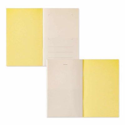 Midori - Archivador para Pegatinas - Amarillo - 20 hojas con bolsillos