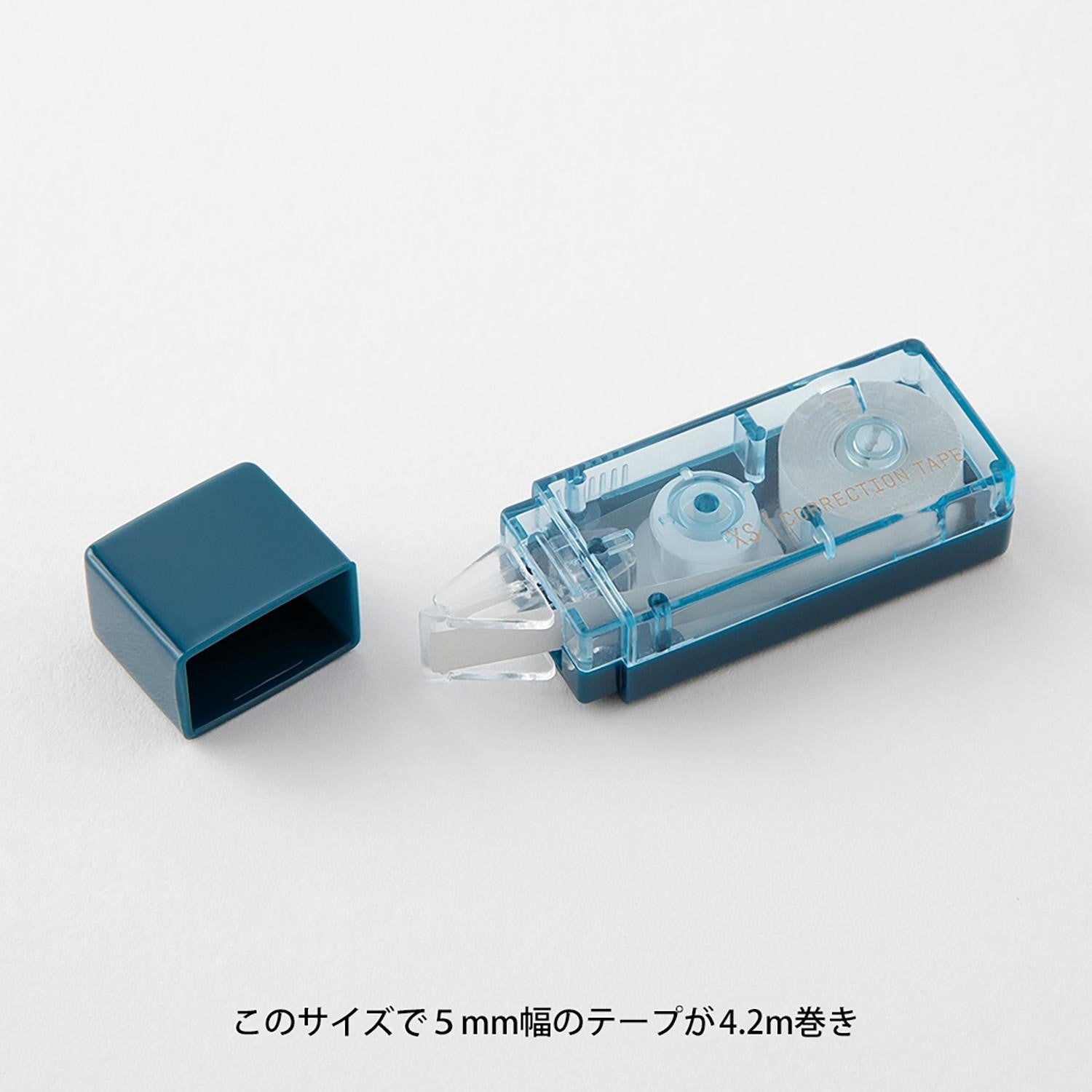 Midori - Corrector de cinta XS - Azul Navy