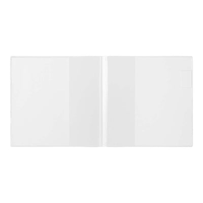 MD PAPER - Funda plástico transparente - Clear Cover - Cuadernos A5 Square
