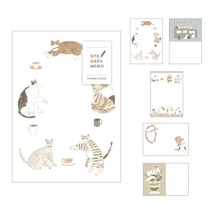 Papier Platz - Bloc de Notas - Cats OTEGARU