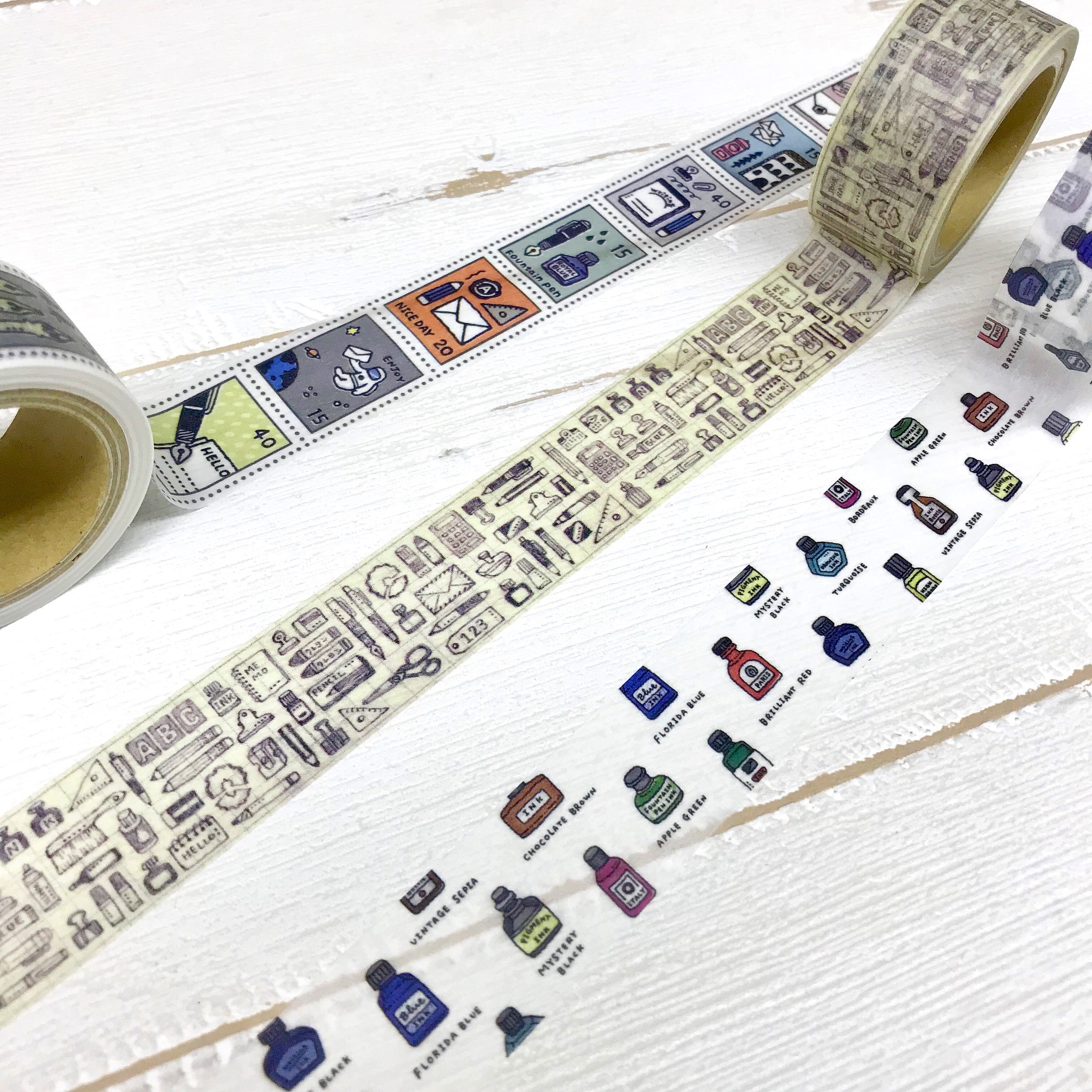 Papier Platz x Eric - Washi Tape - Stamp