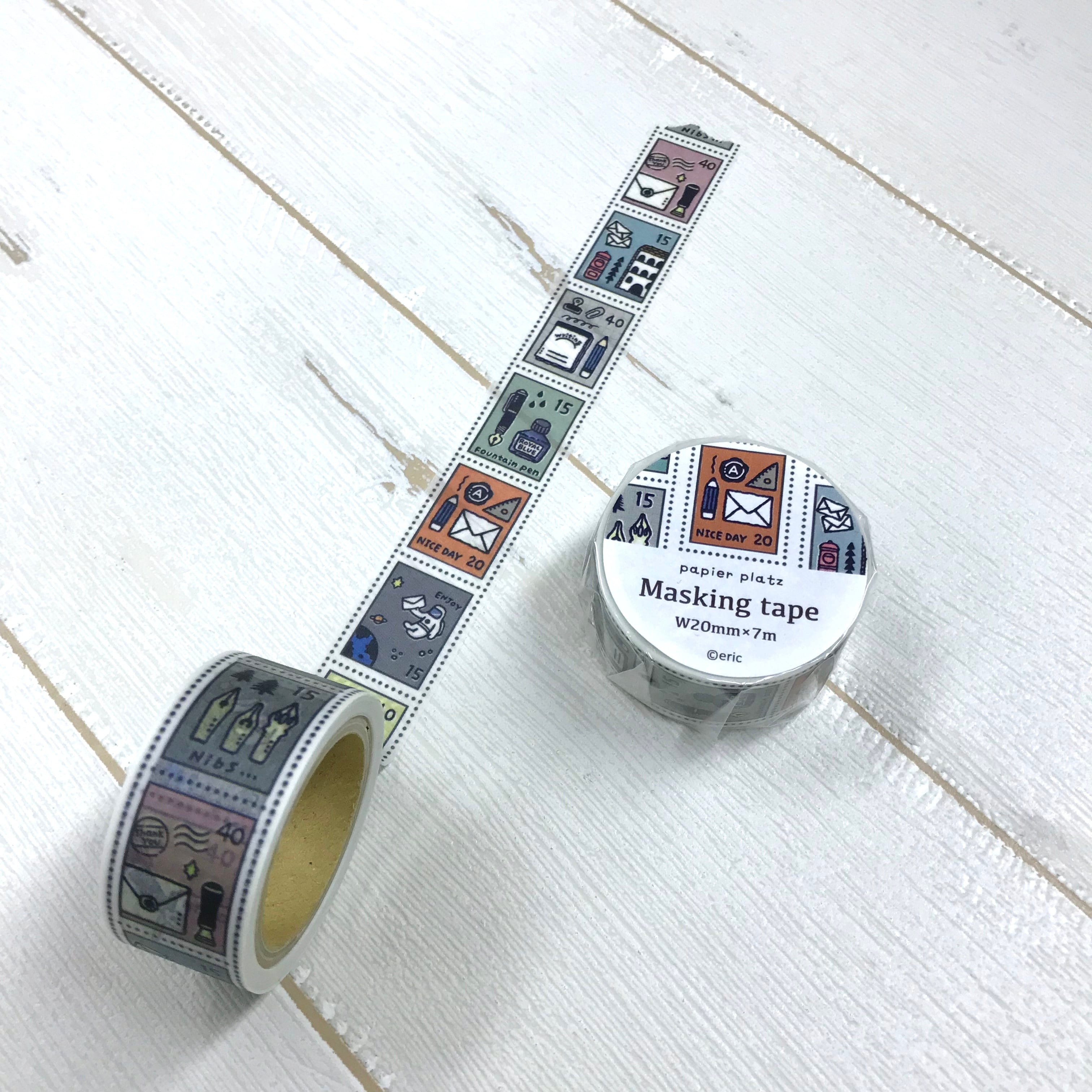 Papier Platz x Eric - Washi Tape - Stamp