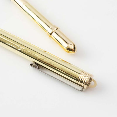 Traveler's Company - Pluma Estilográfica - SOLID BRASS