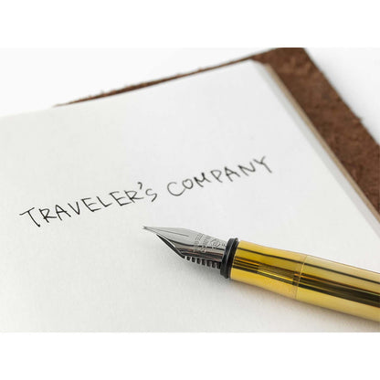 Traveler's Company - Pluma Estilográfica - SOLID BRASS