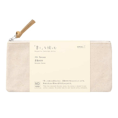 MD PAPER - Estuche Tela Plano - Kurashiki Canvas