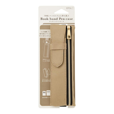 Midori - Estuche banda elástica - A5 Beige
