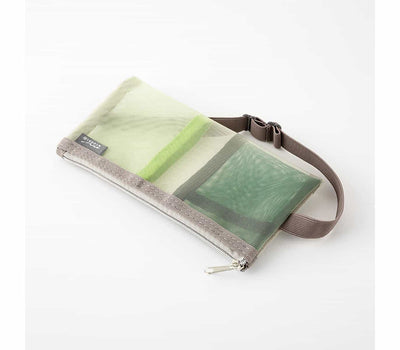 Midori - Estuche Banda Elástica - A5 Malla Verde